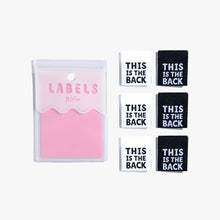 Load image into Gallery viewer, &quot;This is the Back&quot; Woven Labels