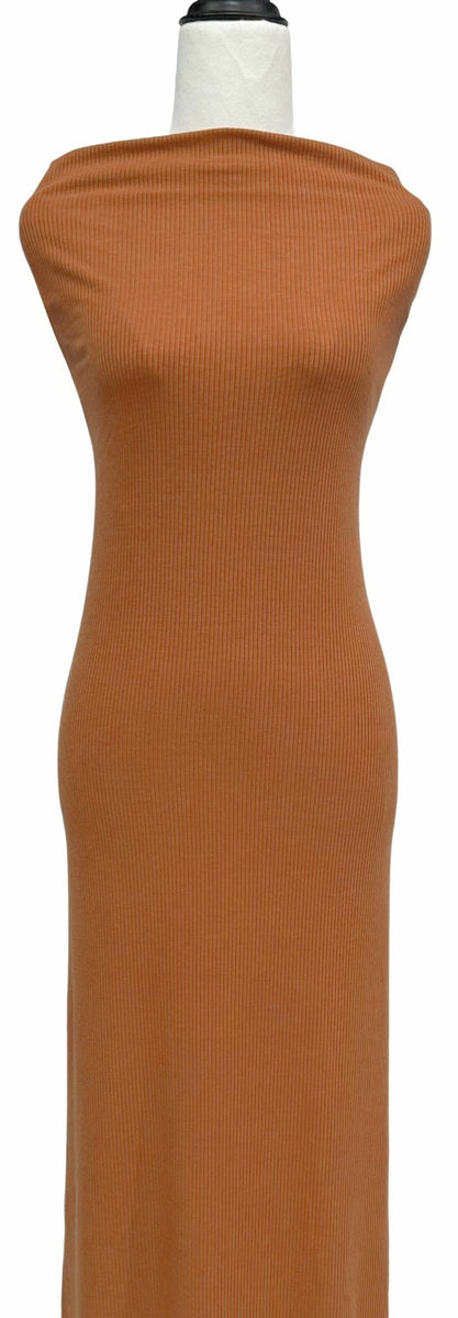 Toffee - $22pm - Heavy Rib Knit – Lush Fabrics