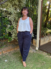 Load image into Gallery viewer, Midnight Blue - $22pm - Linen Spandex