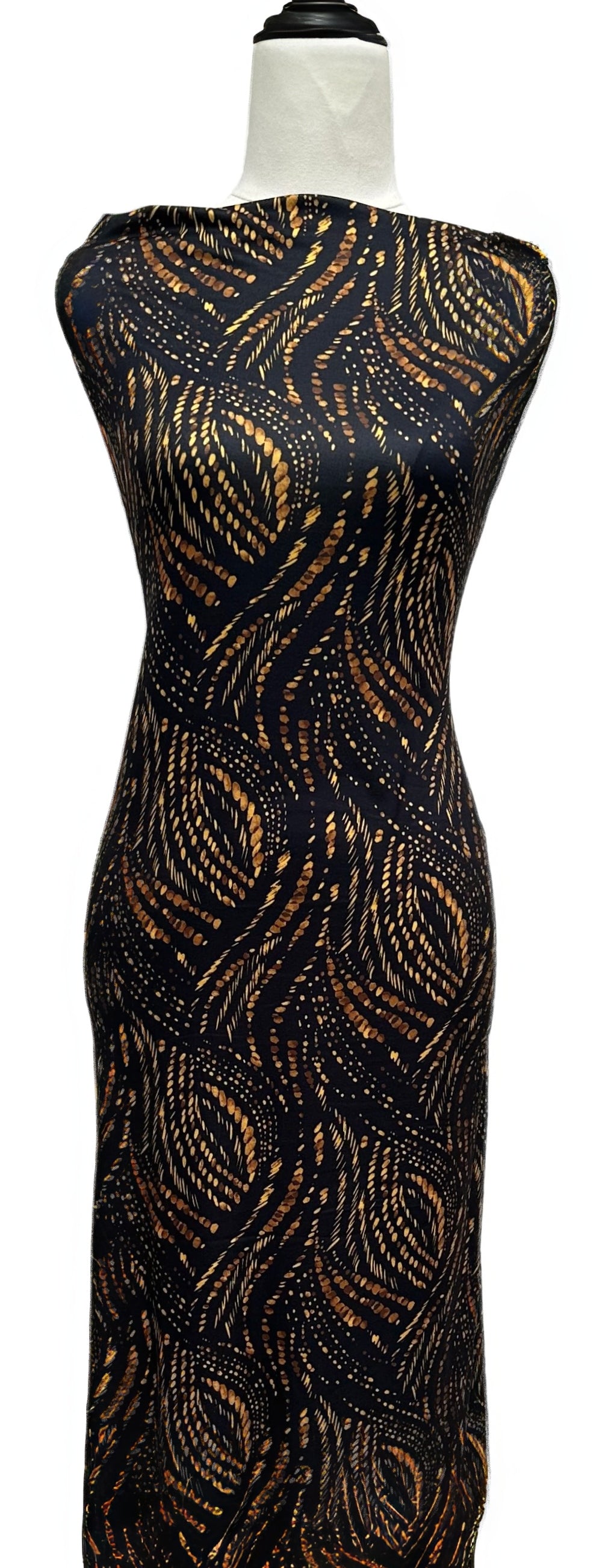 Uplifting in Black - $20 pm - Double Brushed Poly