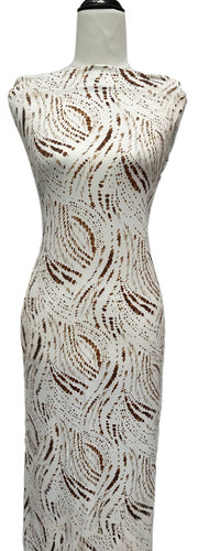 Uplifting in Ivory - $20 pm - Double Brushed Poly