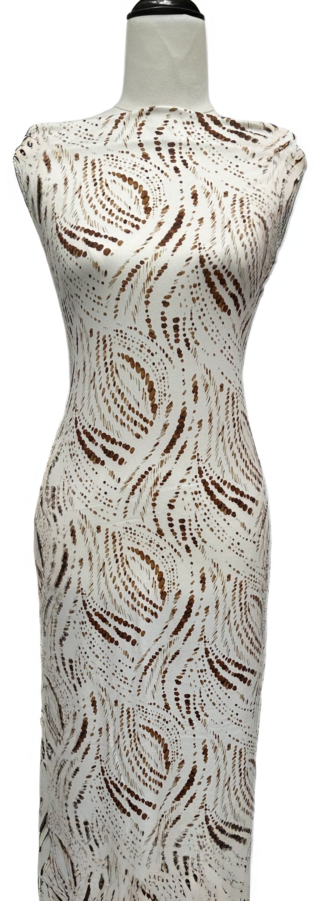 Uplifting in Ivory - $20 pm - Double Brushed Poly