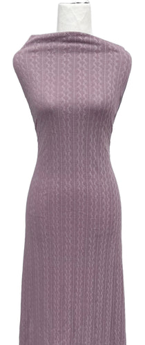 Vintage Purple - $25 pm - Cable Knit Sweater
