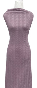 Vintage Purple - $25 pm - Cable Knit Sweater