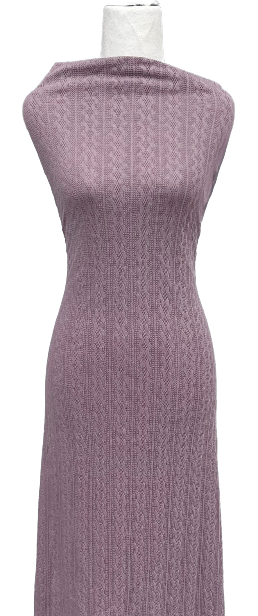 Vintage Purple - $25 pm - Cable Knit Sweater
