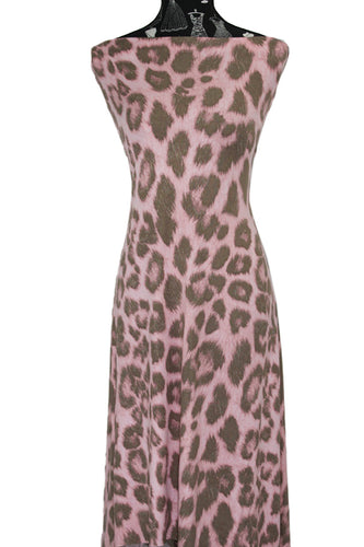 Animal Print in Pink - $20pm - Double Brushed Poly