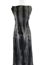 Load image into Gallery viewer, Black Tie Dye - $21 pm - Brushed French Terry