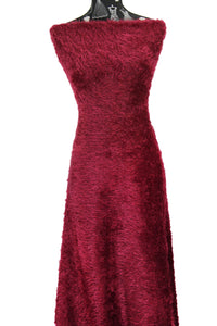 Burgundy - $24 pm - Faux Feather Hachi