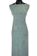 Butterfly Shimmer in Sage - $22.50 pm - French Terry
