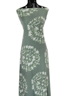 Circle Tie Dye in Sage - $22 pm - French Terry