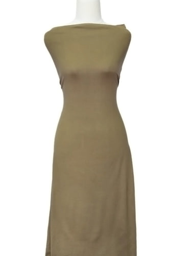 Dusty Olive - $19 pm - Double Brushed Poly