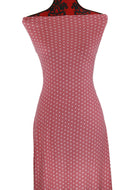 Dusty Pink Ditsy Print - $20 pm - Double Brushed Poly
