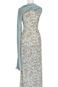 Evie in Sage - $20.50 pm - Rayon Crepon