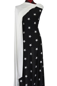 Stars in Black - $20 pm - French Terry