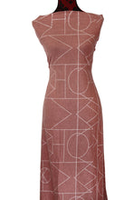 Load image into Gallery viewer, Geometrix in Pink - $18.50 pm - Cotton Spandex
