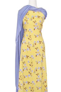 Happy Life in Yellow -  $19.50 pm - Pointelle Rib