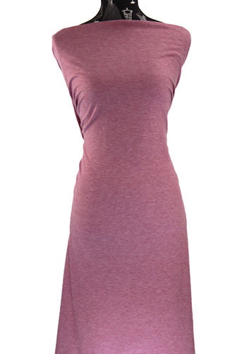 Heathered Burgundy - $18.50 pm - French Terry