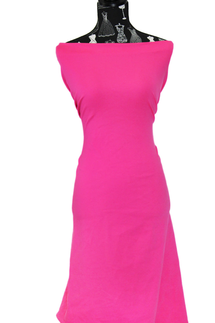 Hot Pink - $19 pm - 250gsm Cotton Spandex