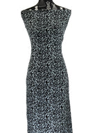 Prowess in Green - $20 pm - Rayon Challis - Wrinkle Effect