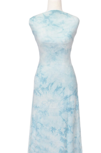 Light Blue Tie Dye - $22 pm - Mini Waffle