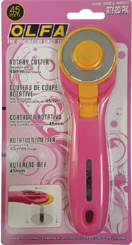 Olfa 45mm Pink Rotary Cutter