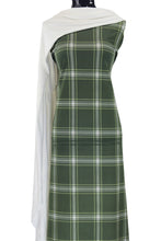 Load image into Gallery viewer, Olive Plaid - $20 pm - Scuba