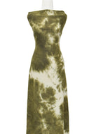 Olive Tie Dye - Faux Cashmere