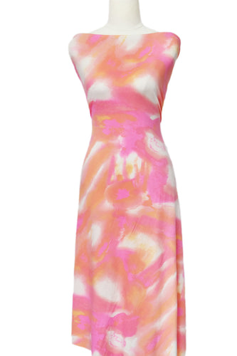 Patchy in Pink - $20 pm - Double Brushed Poly