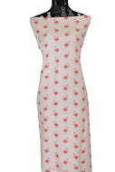 Peach Flamingoes - $17.50 pm - Brushed 100% Cotton Woven