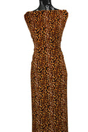 Queen Cheetah - $20 pm - Rayon Challis