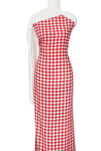 Load image into Gallery viewer, Red Gingham - $18 pm - Rayon Challis