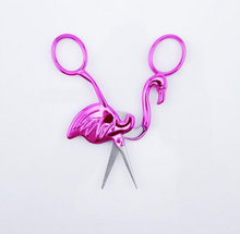 Load image into Gallery viewer, Flamingo Embroidery Scissors