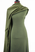 Load image into Gallery viewer, Tiny Dots in Olive  -   $17.50 per metre - DTY