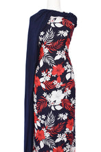 Load image into Gallery viewer, Vacay in Navy - $20.50 pm - Rayon Crepon