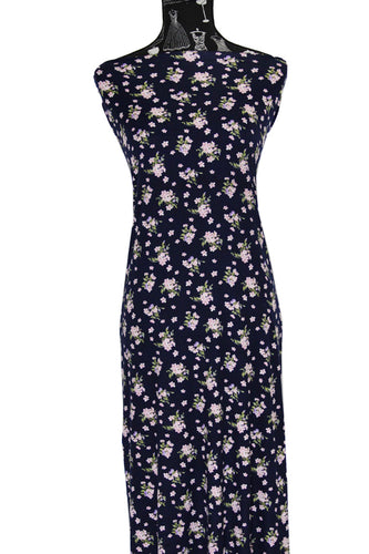 Whisper in Navy - $20 pm - Double Brushed Poly