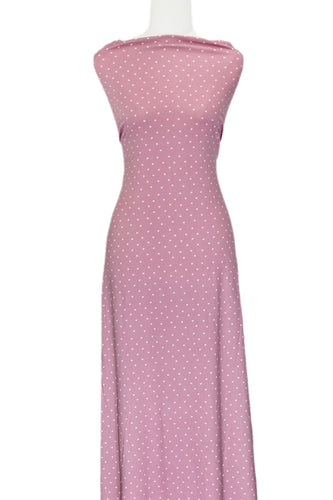 Wholehearted in Pink - $20 pm - Double Brushed Poly