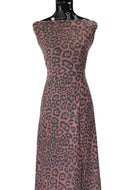 Wild Thing in Rust - $23.50 pm - Faux Alpaca